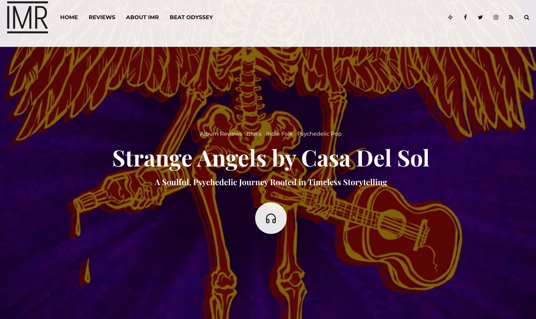 Independent Music Reviews Really Vibed with Strange Angels by Casa Del Sol