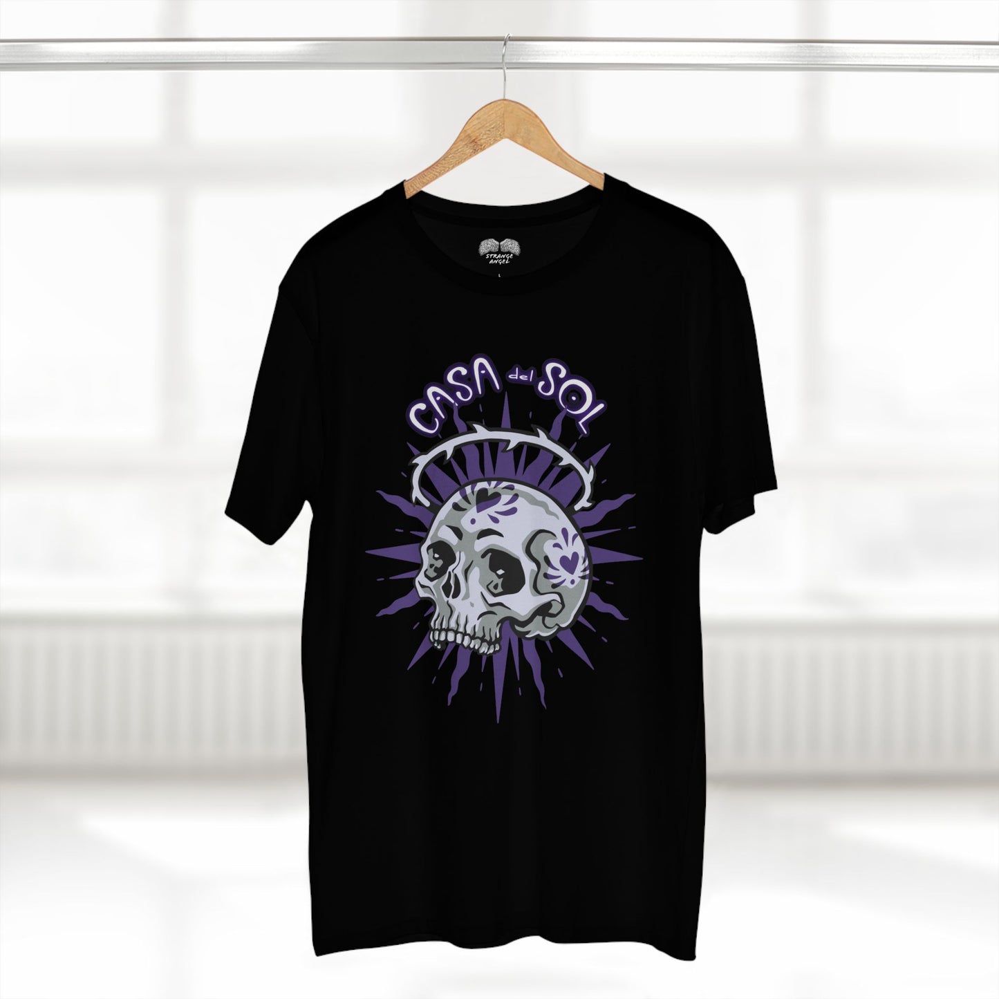 Purpalicious Skull Band Tee