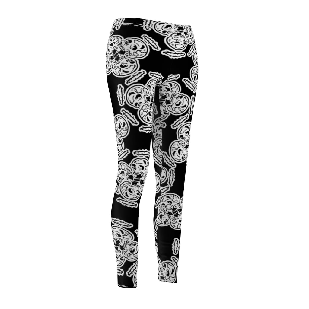 Kaleidoscope Strange Angel Skull Leggings