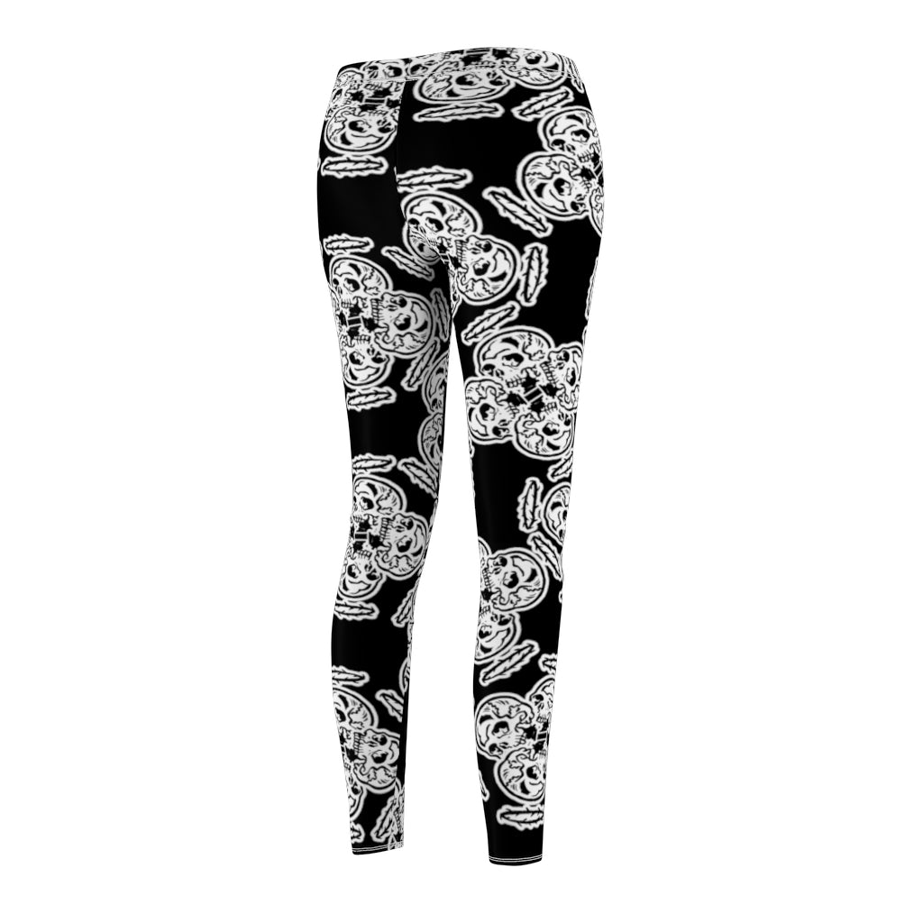 Kaleidoscope Strange Angel Skull Leggings