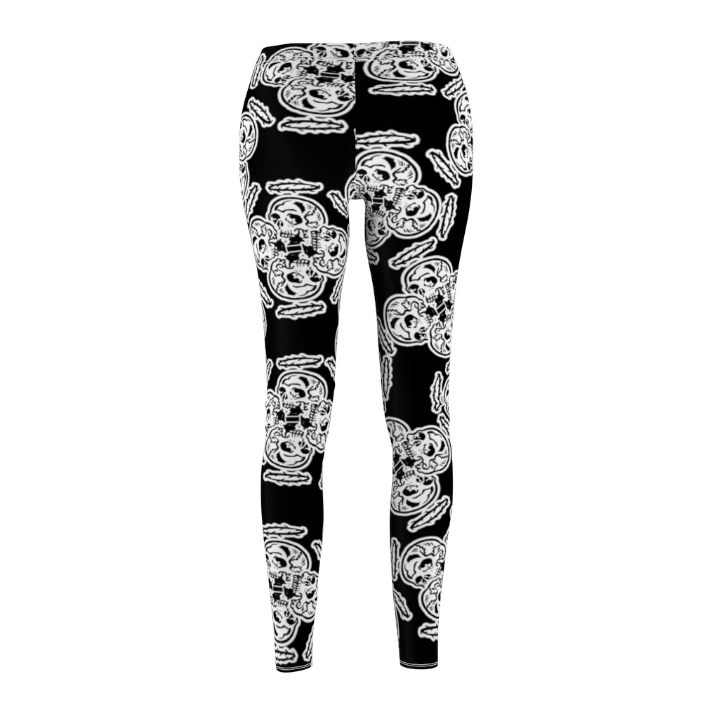 Kaleidoscope Strange Angel Skull Leggings